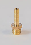 Barb to 1/8" Male Thread - Air Couplers & Hose Fittings