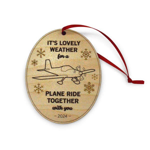 Limited-Time Ornament, 2024 Plane Ride Edition