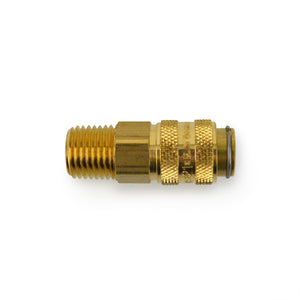 Mini Socket with 1/4" Male Thread - Air Couplers & Hose Fittings